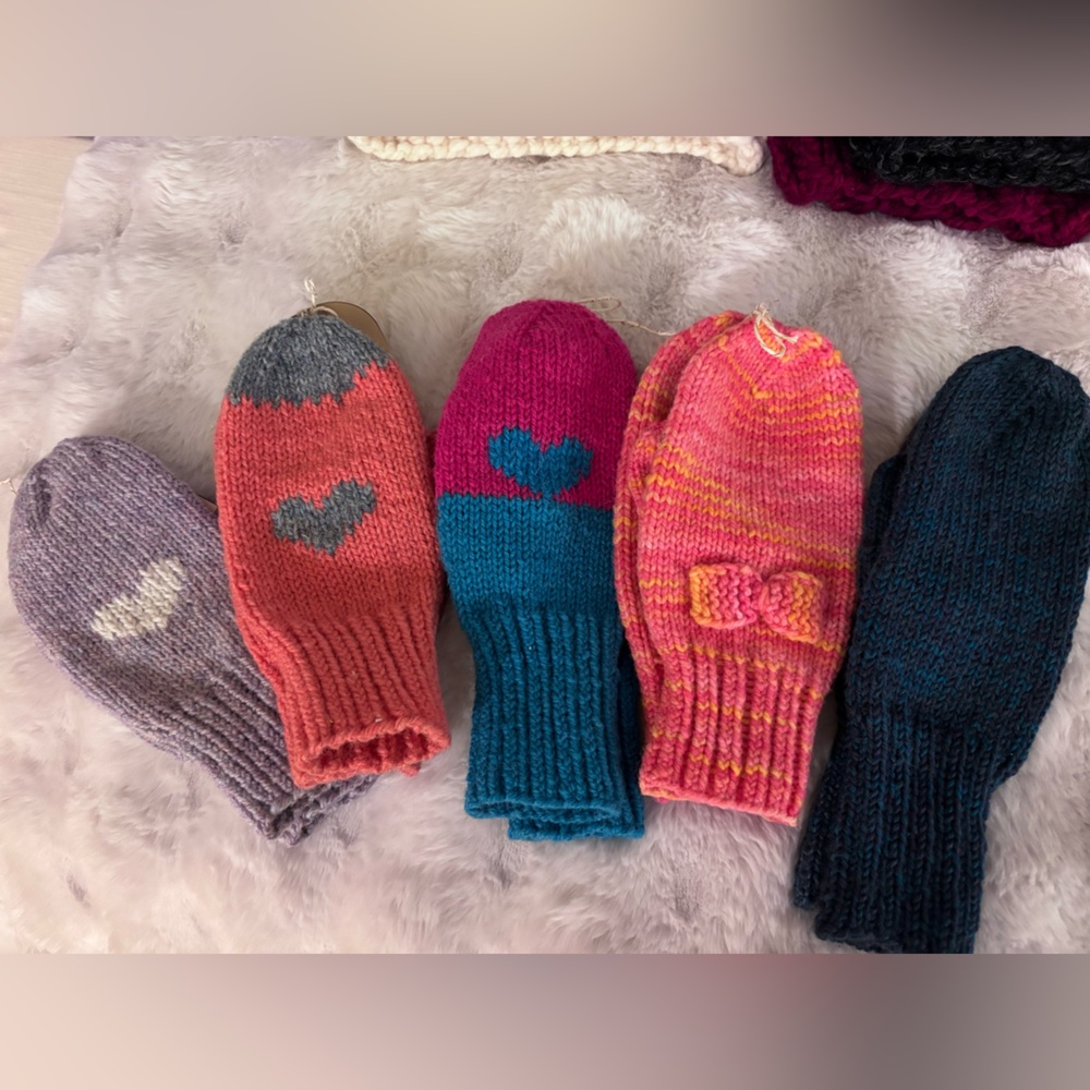 Hand Knit Mittens
